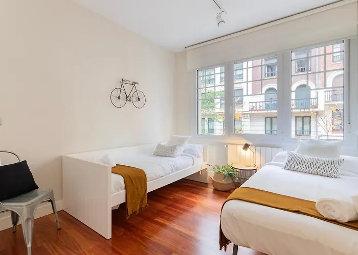 아파트 Gran Con Estilo En El Centro De 빌바오