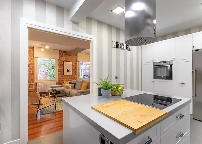 Gran Con Estilo En El Centro De Lejlighed *